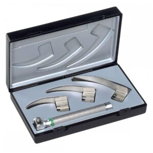 Laryngoscope Set with 3 Blades (Macintosh)